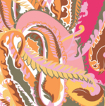 B.Young Joella slip dress paisley mix