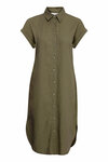 B.Young shirt dress  donkergroen