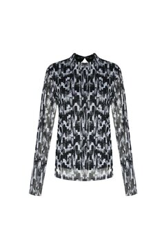 C&S Ilona top Offwhite/zwart