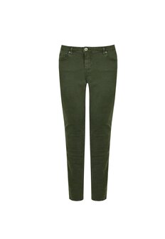 C&amp;S Iriza Jeans Donker gewassen groen