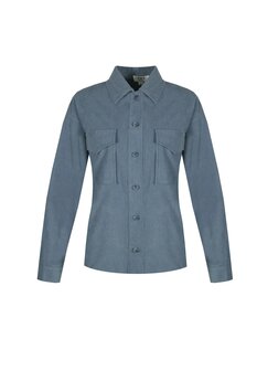C&amp;S Tress blouse jeansblauw