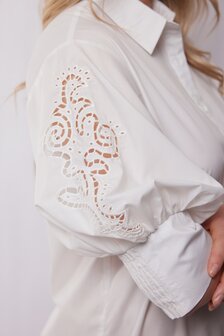 C&amp;S Moura jurk offwhite