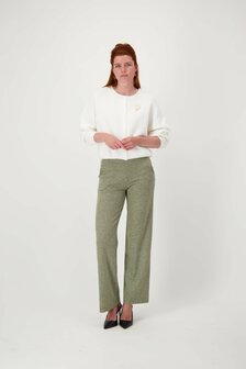 Zusss Basic vestje off white