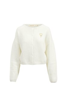 Zusss Basic vestje off white