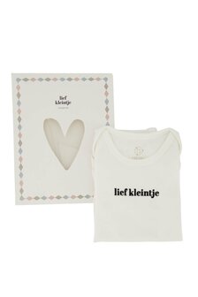 Zusss romperje lief kleintje zwart/wit  62/68