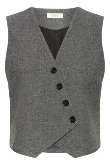 B.Young waistcoat 2 grey melange