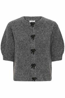 B..Young Omea Deco cardigan dark grey