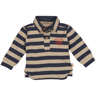 Bess Polo striped sand