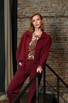&amp;CO Paiva travel jasje Wine Red