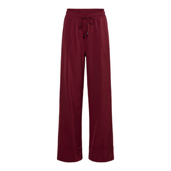 &amp;CO Perfaite travel broek wine red