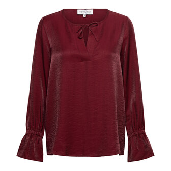 &amp;CO  Melina Blouse Aubergine