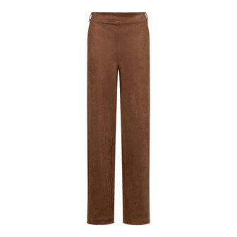 &amp;CO Hazel Broek suedine caramel