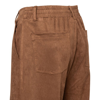 &amp;CO Hazel Broek suedine caramel