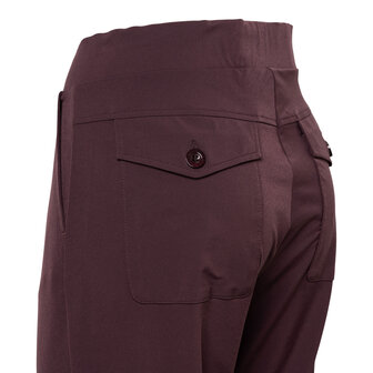 &amp;CO Pola Travel broek aubergine
