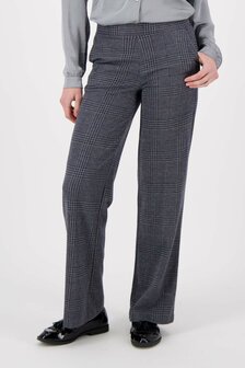 Zusss Broek ruit antracietgrijs