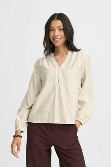 B.Young ikaia v-neck blouse