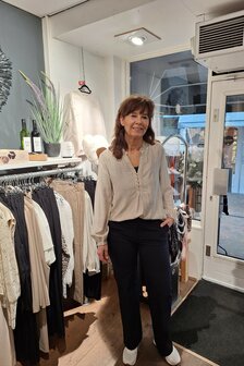 B.Young ikaia v-neck blouse