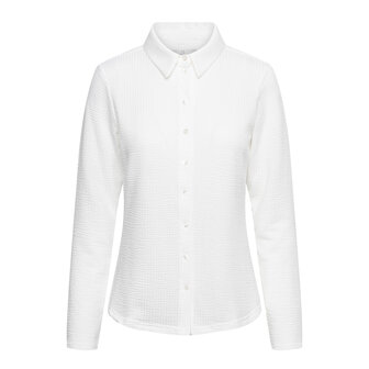 &amp;CO Blouse Lotte structure off white
