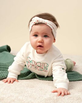Bess Headband ajour hearts