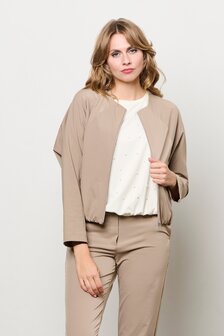 &amp;CO Pihla travel jasje taupe
