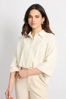 C&amp;S Lauren blouse offwhite