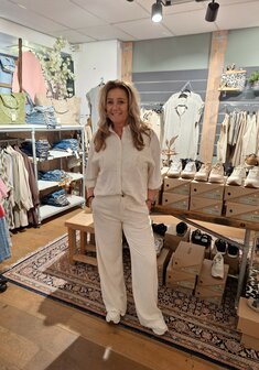 C&amp;S Pancha pants  offwhite