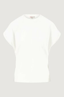 Zusss T-shirt  met opgerolde mouw ,,love note,,