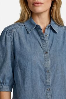 C&amp;S Laira blouse jeansblue