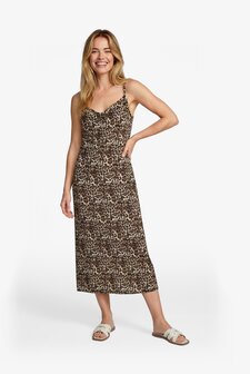 C&amp;S Disa dress khaki/black