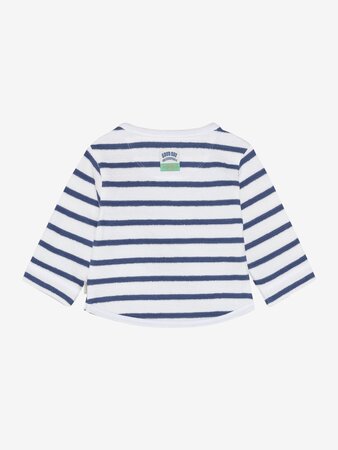 Noppies Tee stripe blue/white
