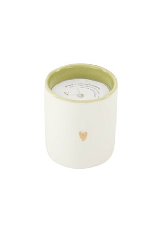 Zusss geurkaars keramiek voor altijd in mijn hart