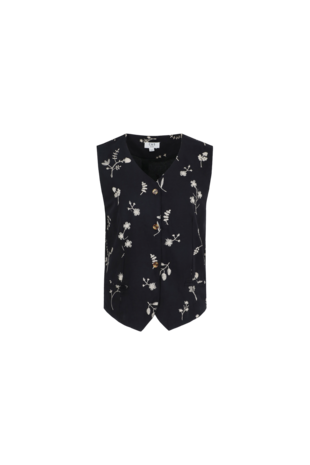 C&S Postiano gilet black