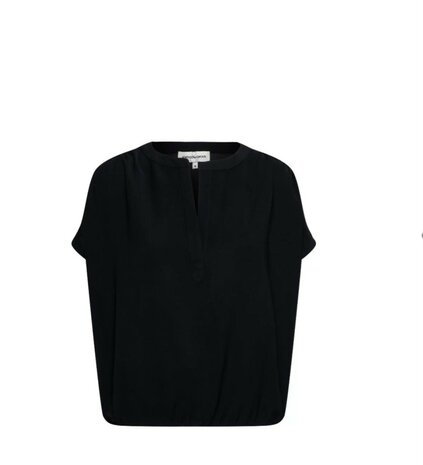 &CO Nola Blouse V hals black