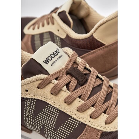 Woden Ronja plateau chocolate multi