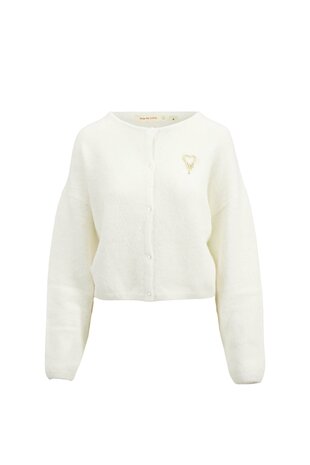 Zusss Basic vestje off white