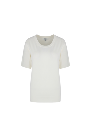 C&S Anne top off white