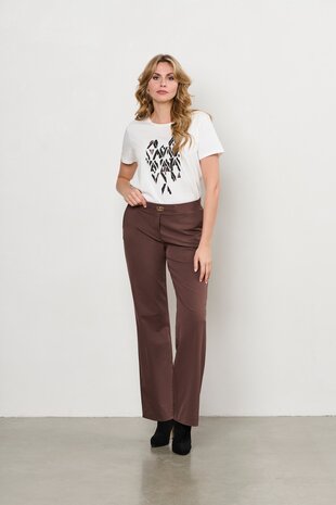 &CO Perrine broek travel bruin