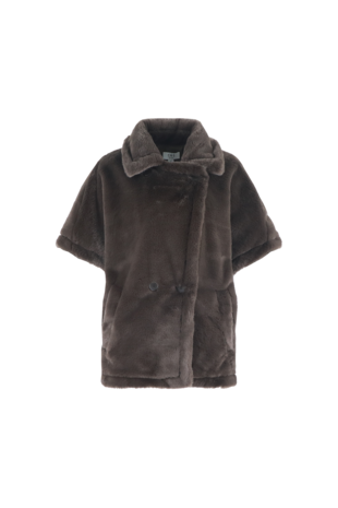 C&S Orla coat  chocolade