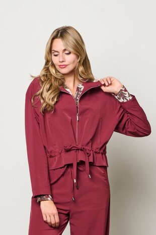 &CO Paiva travel jasje Wine Red