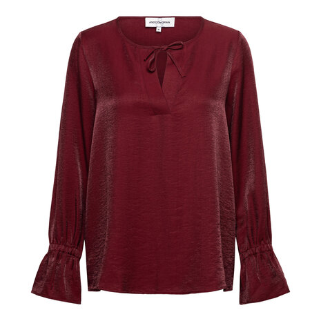 &CO  Melina Blouse Aubergine