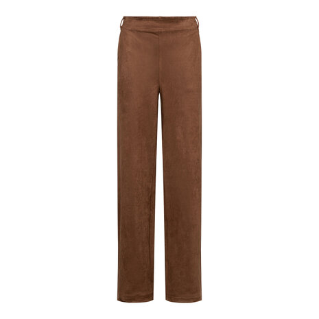 &CO Hazel Broek suedine caramel