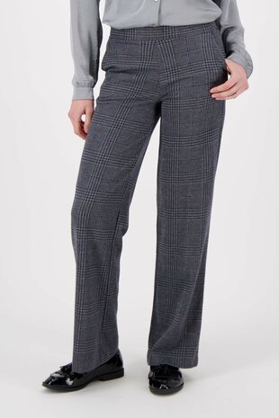 Zusss Broek ruit antracietgrijs
