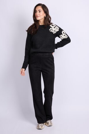 C&S Philippa pants black