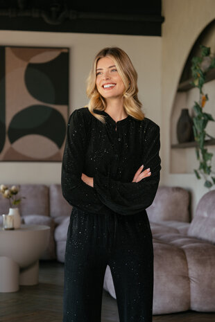 C&S Pina Pants zwart