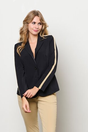 &CO Blazer Pammy travel zwart