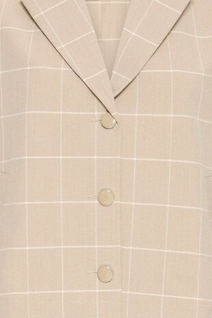 B.Young check jacket