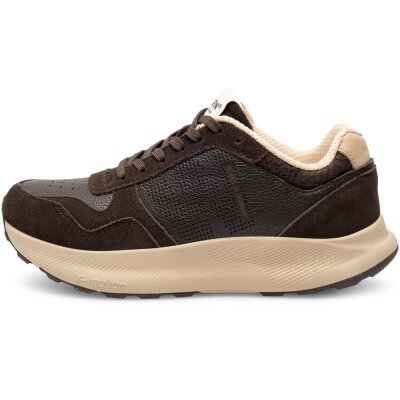 Woden Mathilde runner  leather chocolate