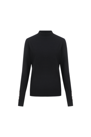 C&amp;S Ambra knit pullover Black