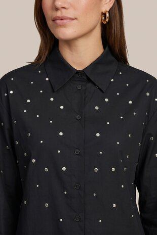 C&amp;S Liruna blouse zwart