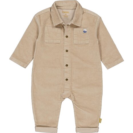 Bess Playsuite dessert sand rib